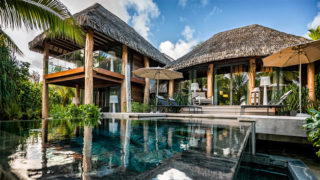 Tropical island holiday destinations - Tahiti - villa