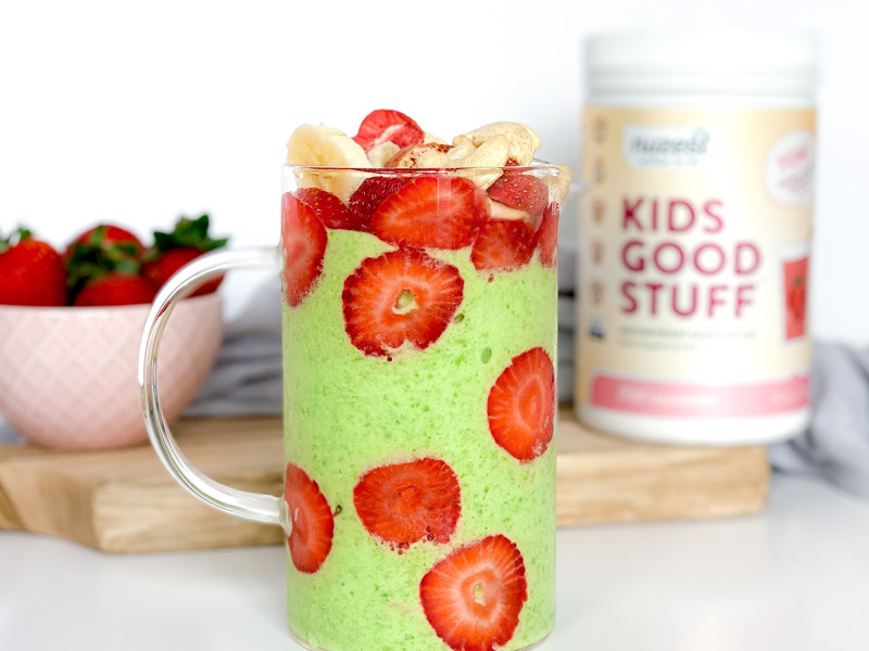 Nuzest Green Strawberry Smoothie - Recipe
