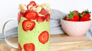 Nuzest Green Strawberry Smoothie - recipe