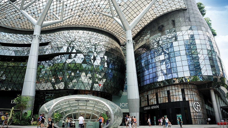 Ion Orchard Road - one of the best places to go shopping in Singapore