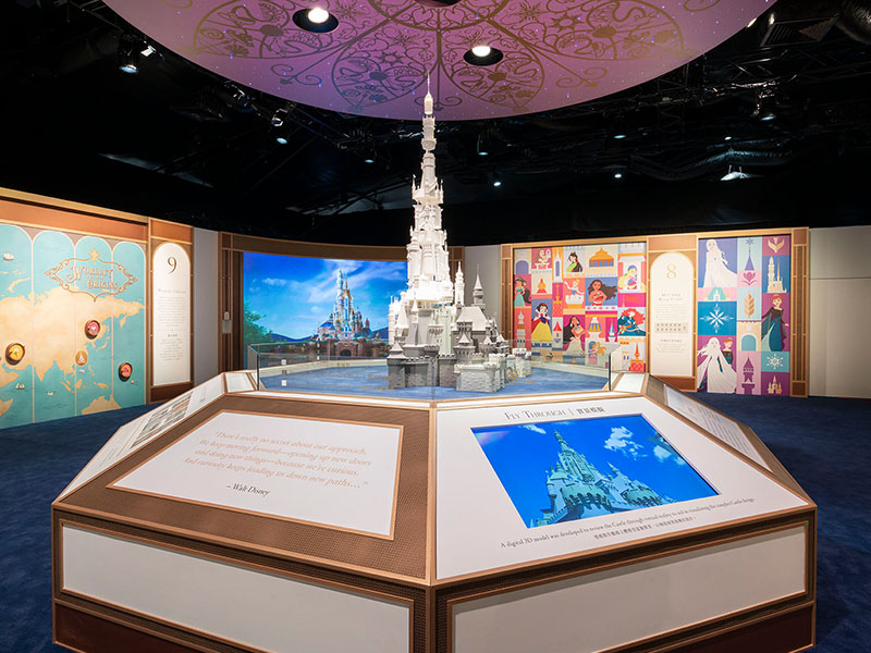 The Castle of Magical Dreams at Hong Kong Disneyland Resort