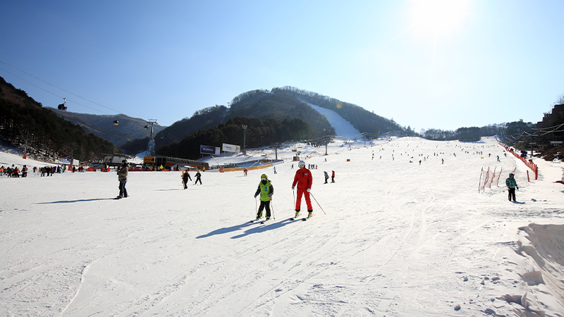 Ski resorts in Korea