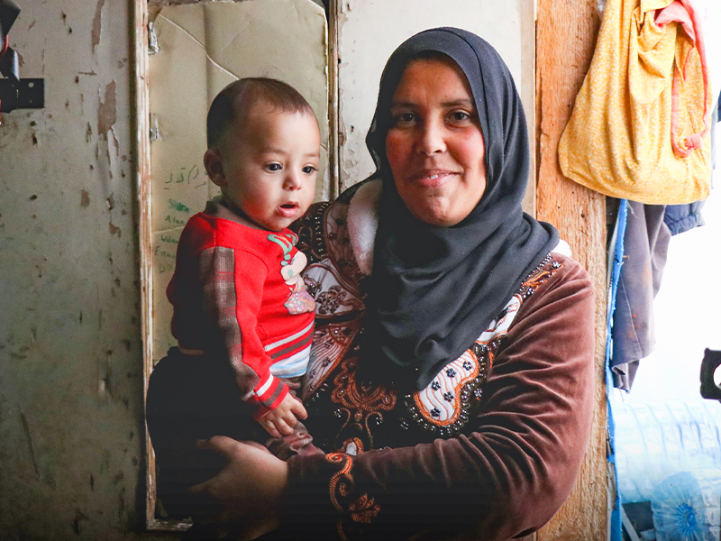Baby and mother - UNHCR