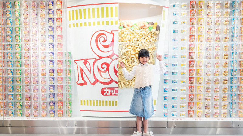 What's on in HK - Cup Noodles Wall