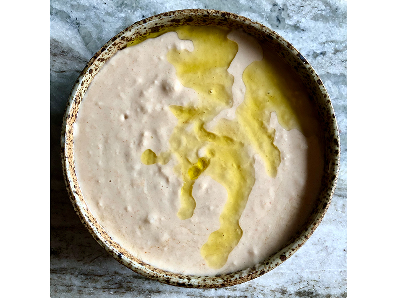 Vegan recipe - Creamy Spiced Cannellini Bean Dip by Sincerely Aline