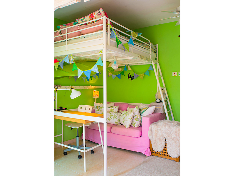 Mui Wo home - kids bedroom
