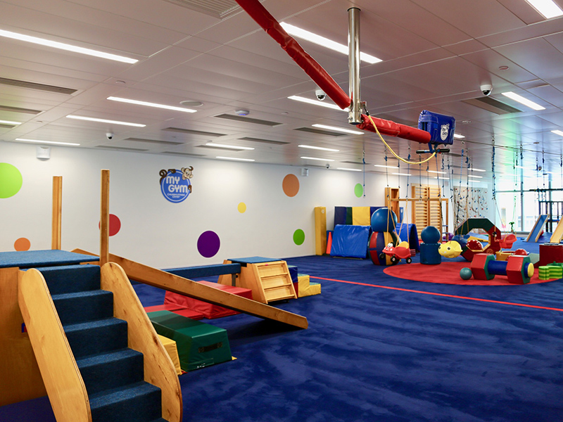 The new My Gym HK centre at Wong Chuk Hang offers fun gymnastics-based classes for children