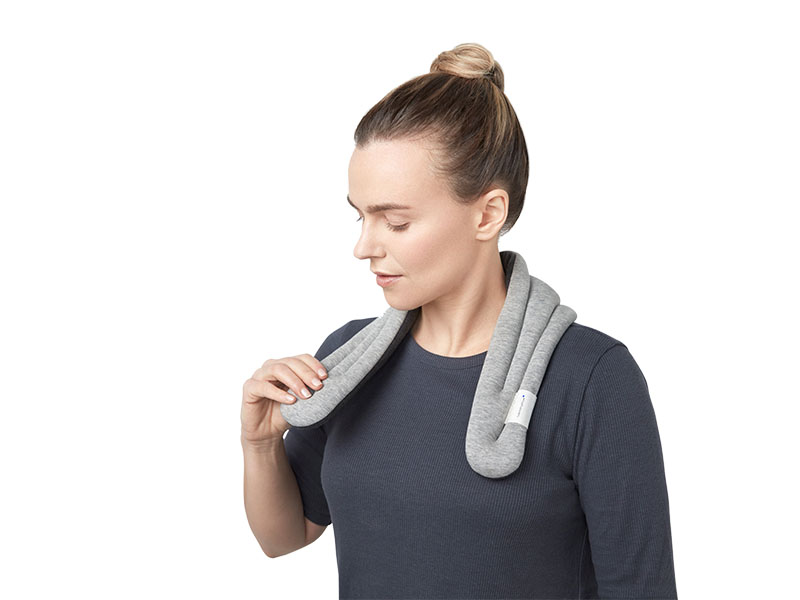 Christmas gifts for her - Ostrich pillow heating and cooling neckwrap, $418, MoMa Design Store