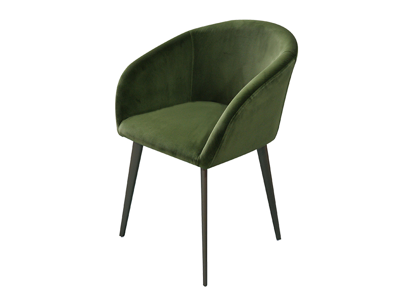 Dining room chairs - Tyson chair in green velvet, $3,290, Indigo Living
