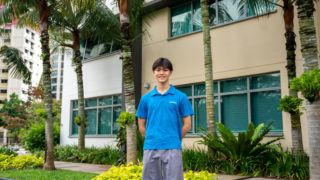 Julius - boarding school student at UWCSEA in Singapore