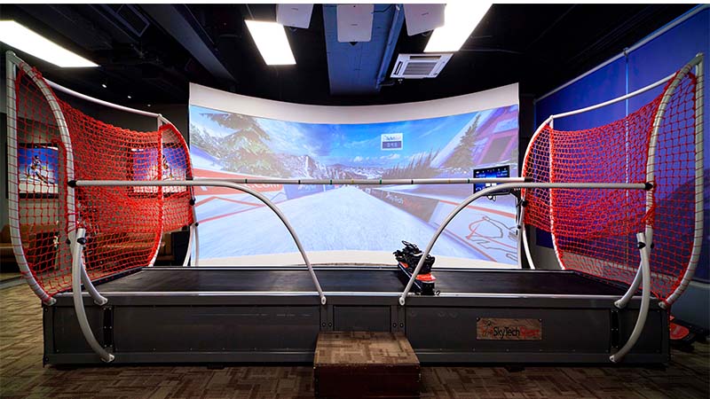 Ski Tech Hong Kong indoor skiing centre - ski simulator