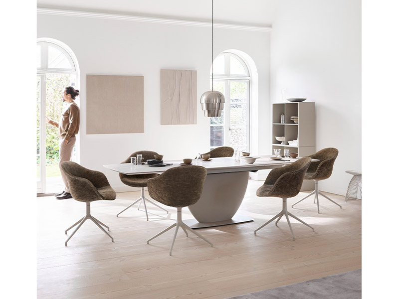 Dining room furniture - Fiorentina extendable dining table, $21,590, BoConcept