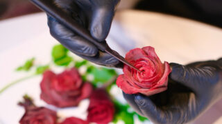 Valentine's Day ideas and restaurants - edible rose workshop