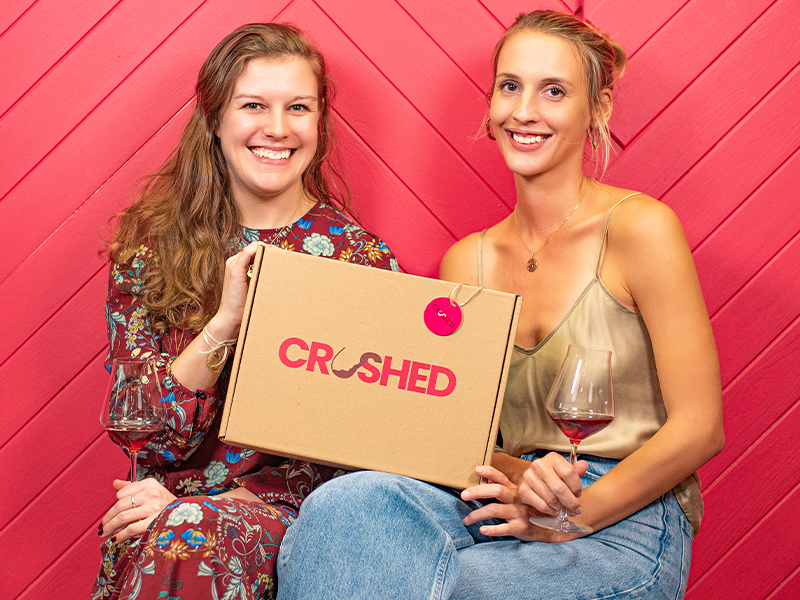 Crushed Wines - co-founders Leigh-Anna and Camille
