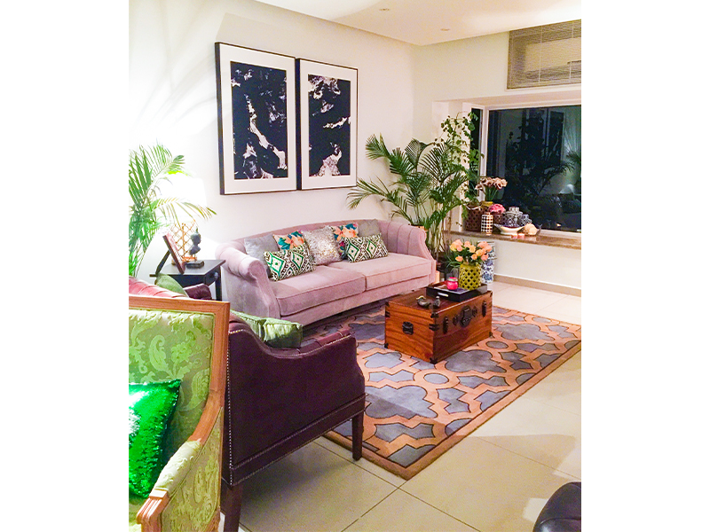 Living room design tips - carpets