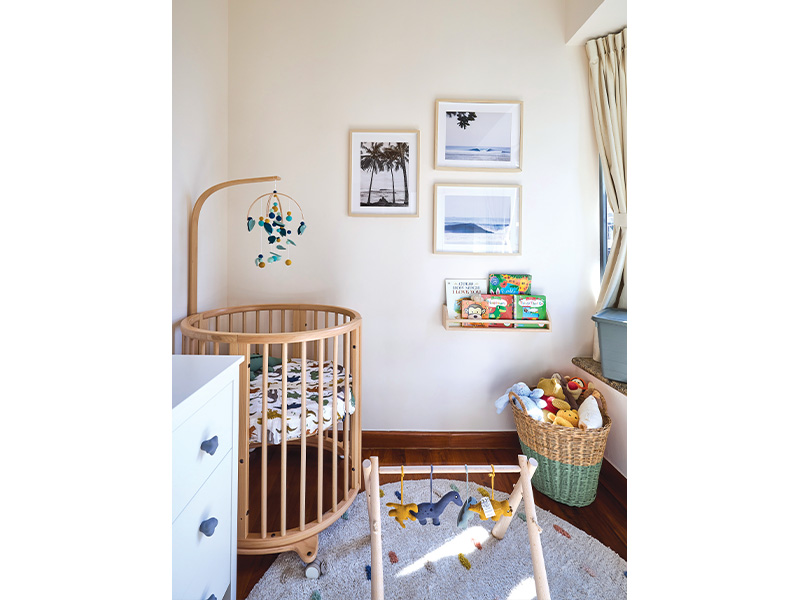 South African expat Cindy Schafer's Mid-Levels apartment - nursery