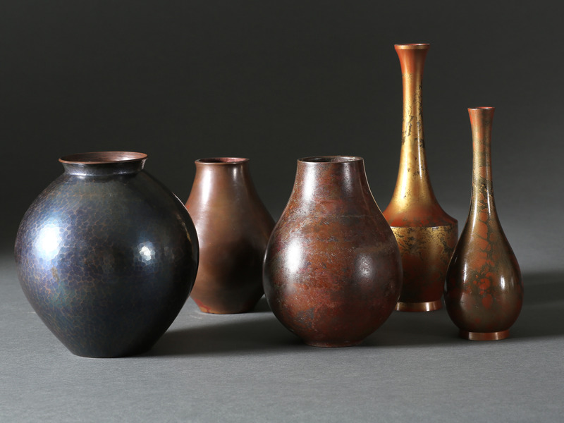 Father's Day gift ideas - Altfield Japanese bronze vases