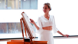 Anna Salenko founder of Live With Art in Sai Kung Hong Kong