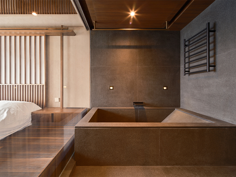 bathtub - interior design by Otherwhere Hong Kong