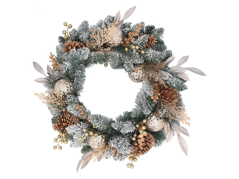 Christmas wreath by Indigo Living