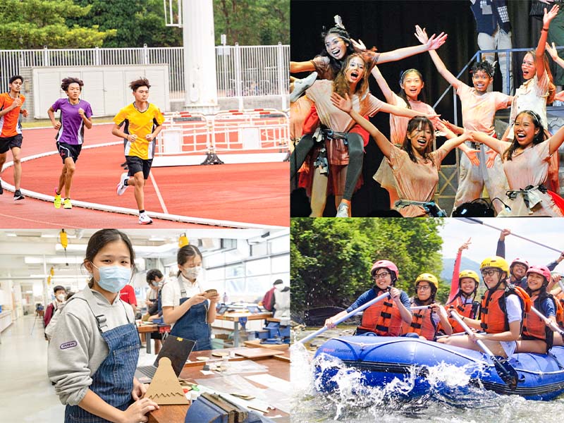 Students at Creative Secondary School in Hong Kong, an IB world school offering the Hong Kong Diploma, IB Diploma Programme (IBDP) and Middle Years Programme (MYP)