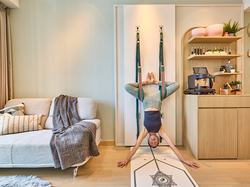home design ideas - yoga wall - Littlemore