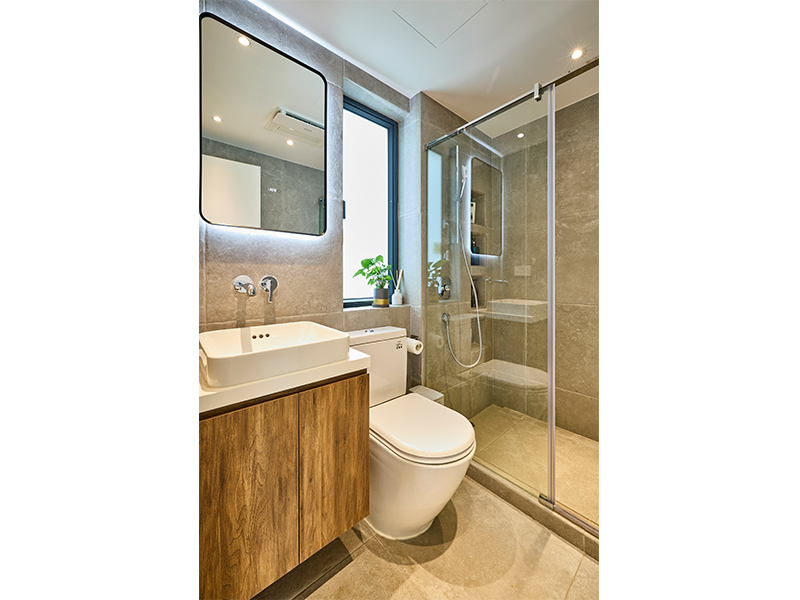 Interior design project by Perry Contracting Hong Kong - bathroom