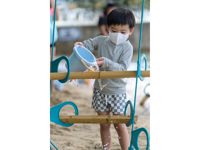 Outdoor play at Malvern HK's Forest Beach School
