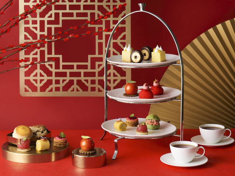 Chinese New Year dining in Hong Kong - Fullerton high tea