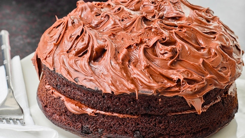 Indulgent chocolate cake - recipe