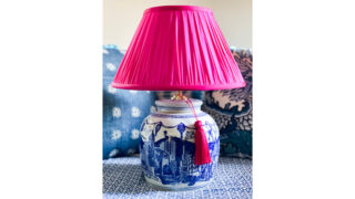 The Ginger Jar Lamp Co. giveaway - Hong Kong Homage lamp and shade