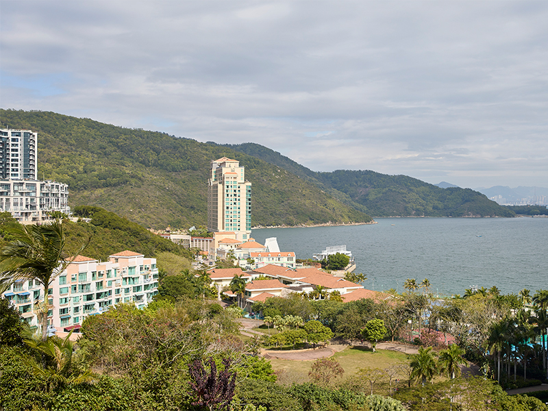 View of Discovery Bay from Jane Ramsay's home