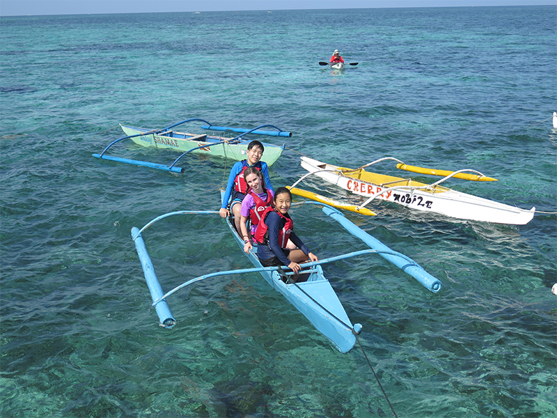 teens summer camp - marine exploration - camp APA - snorkelling in Cebu