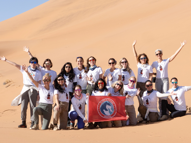 A namibia tour and expedition empowering women, Women on Mission WOAM