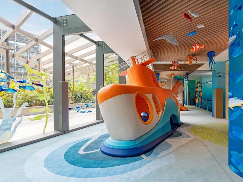 Hong Kong Ocean Park Marriott Hotel kids corner