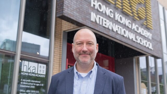 HKA Headmaster, background in education, american expat in Hong Kong